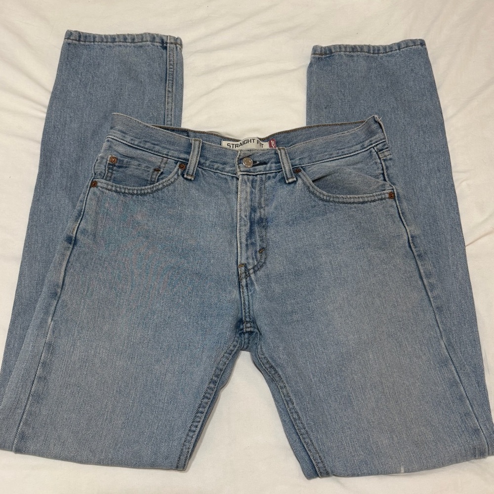 Vintage Levi's Light Blue Straight Jeans